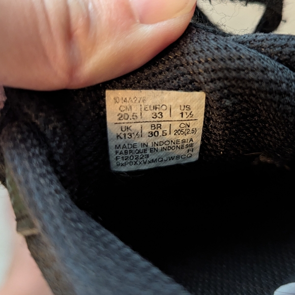 Asics Kids Sneakers Black and Orange - Picture 5 of 5